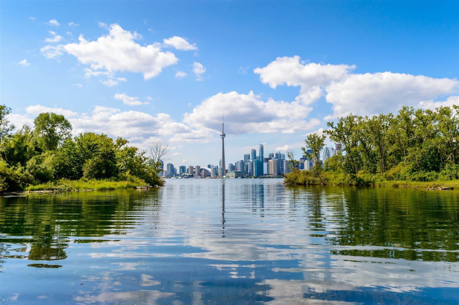 Toronto Islands auf dem Lake Ontario